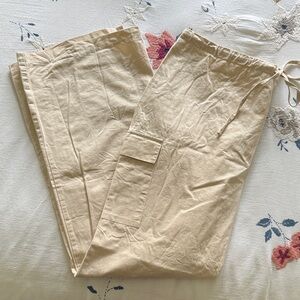 Beige Cargo Skirt (Maxi)